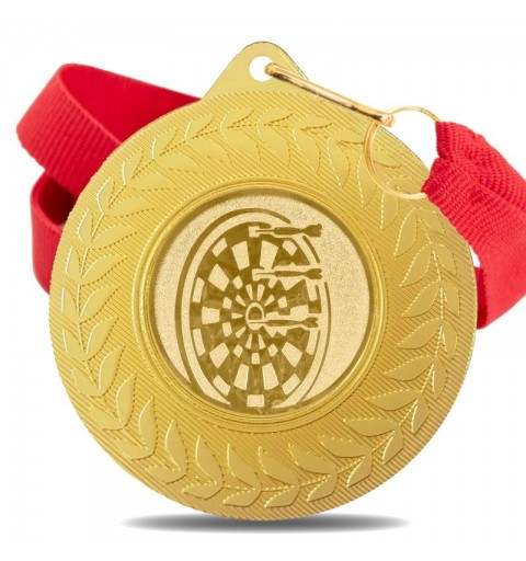 Medalla Dardos 5980 Oro Ø50mm
