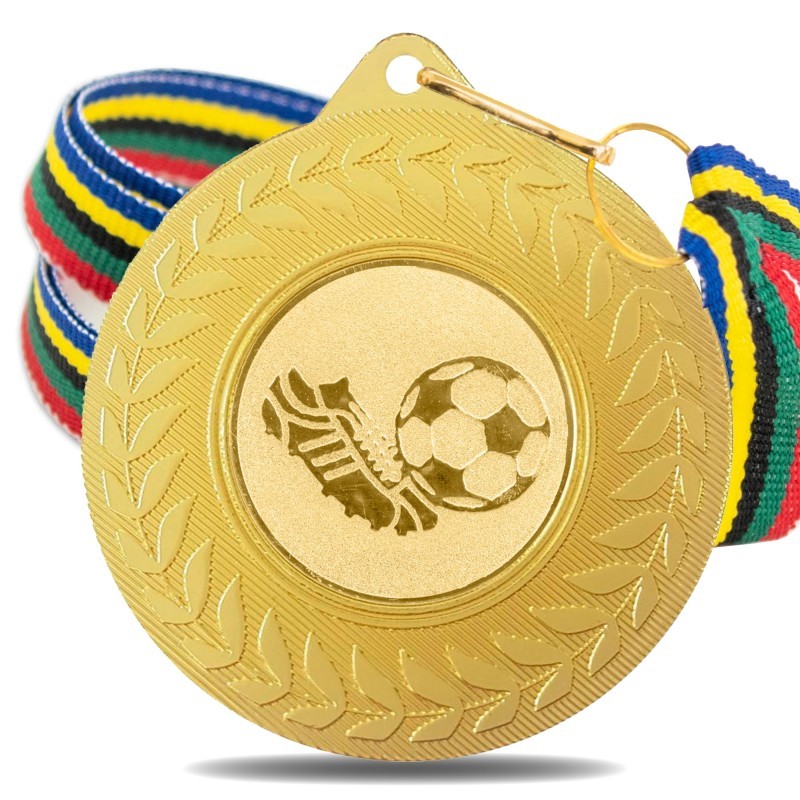 Medalla Fútbol Bota 5980 Oro Ø50mm