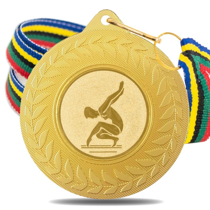 Medalla Gimnasia 5980 Oro Ø50mm