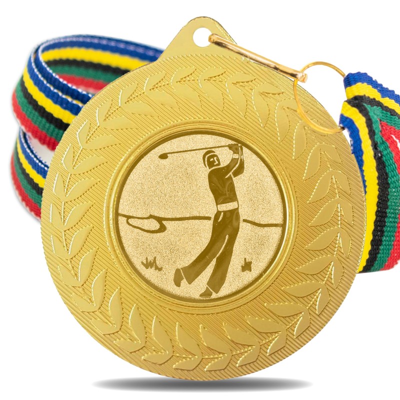 Medalla Golf 5980 Oro Ø50mm