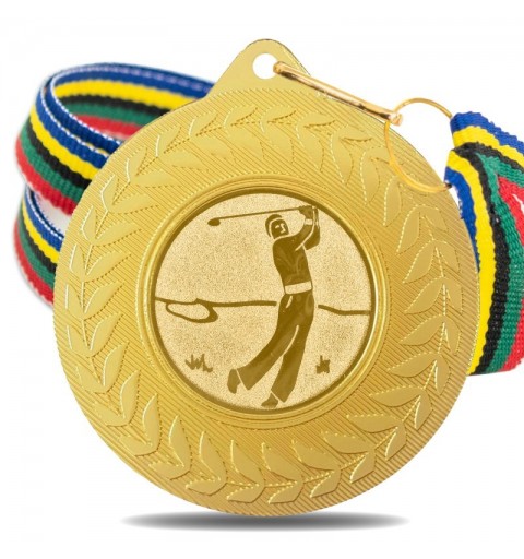 Medalla Golf 5980 Oro Ø50mm