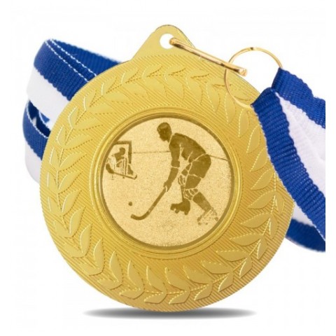 Medalla Hockey 5980 Oro Ø50mm