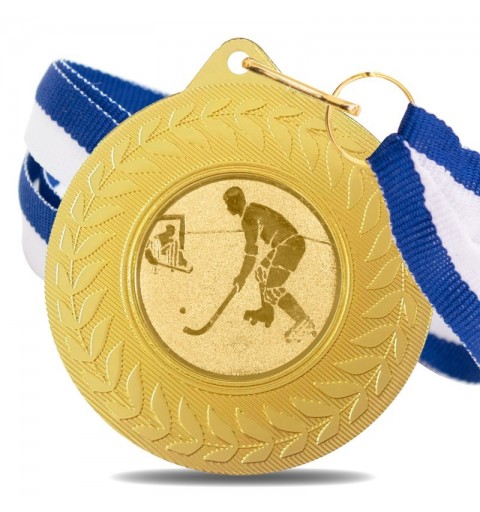 Medalla Hockey 5980 Oro Ø50mm
