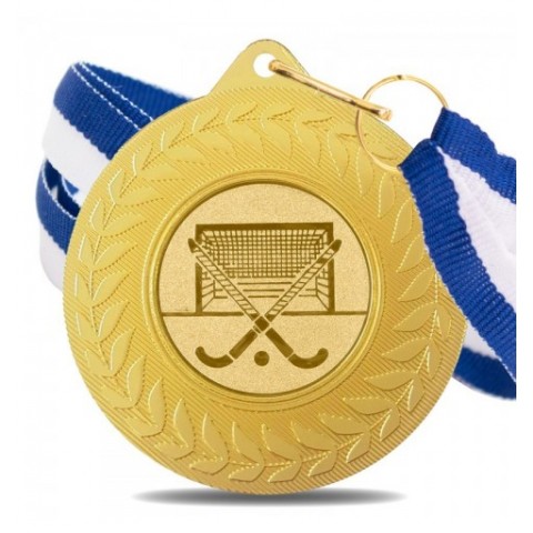 Medalla Hockey Hierba 5980 Oro Ø50mm