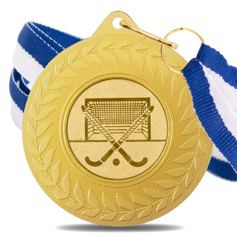 Medalla Hockey Hierba 5980 Oro Ø50mm