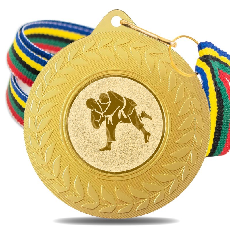 Medalla Judo 5980 Oro Ø50mm