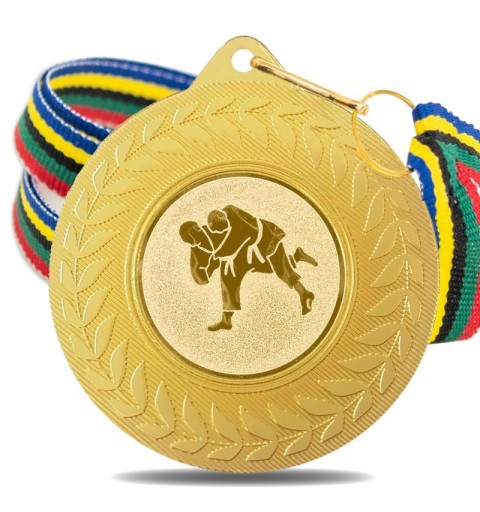 Medalla Judo 5980 Oro Ø50mm