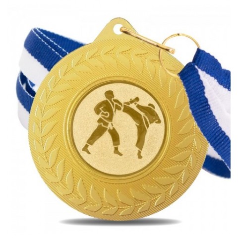 Medalla Karate 5980 Oro Ø50mm