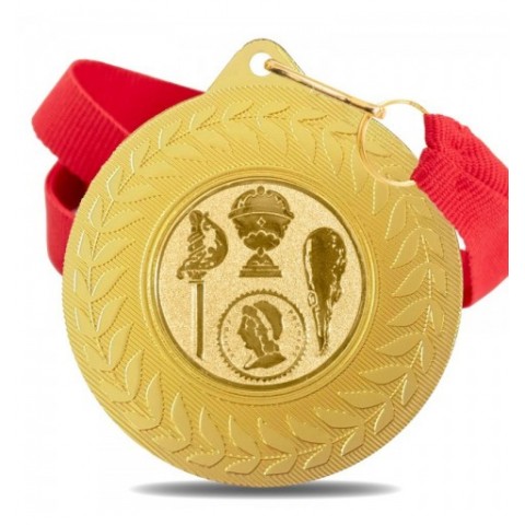 Medalla Naipes 5980 Oro Ø50mm