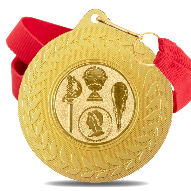 Medalla Naipes 5980 Oro Ø50mm