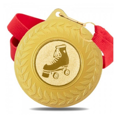 Medalla Patinaje 5980 Oro Ø50mm