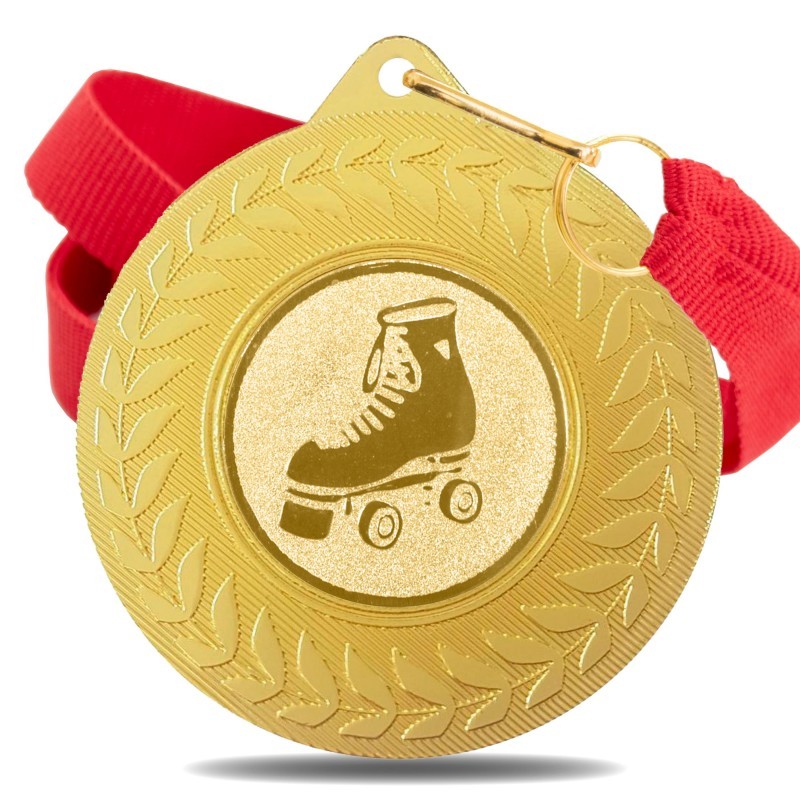 Medalla Patinaje 5980 Oro Ø50mm
