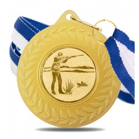 Medalla Tiro Carabina 5980 Oro Ø50mm