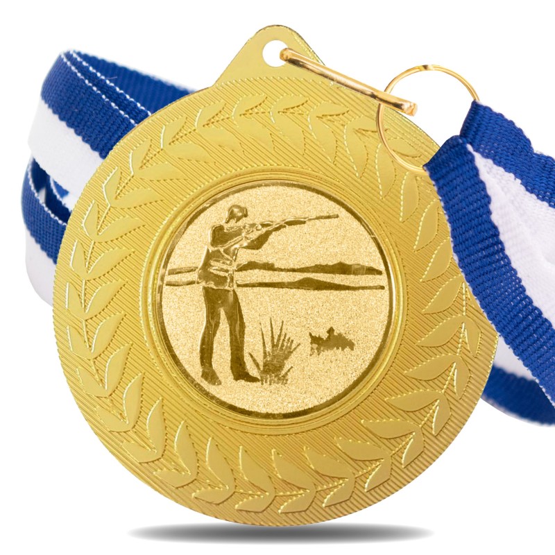 Medalla Tiro Carabina 5980 Oro Ø50mm