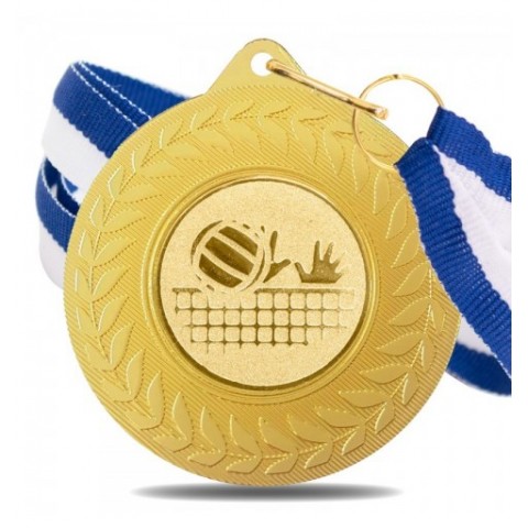 Medalla Voleibol 5980 Oro Ø50mm