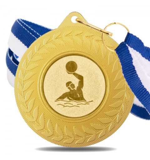 Medalla Waterpolo 5980 Oro Ø50mm