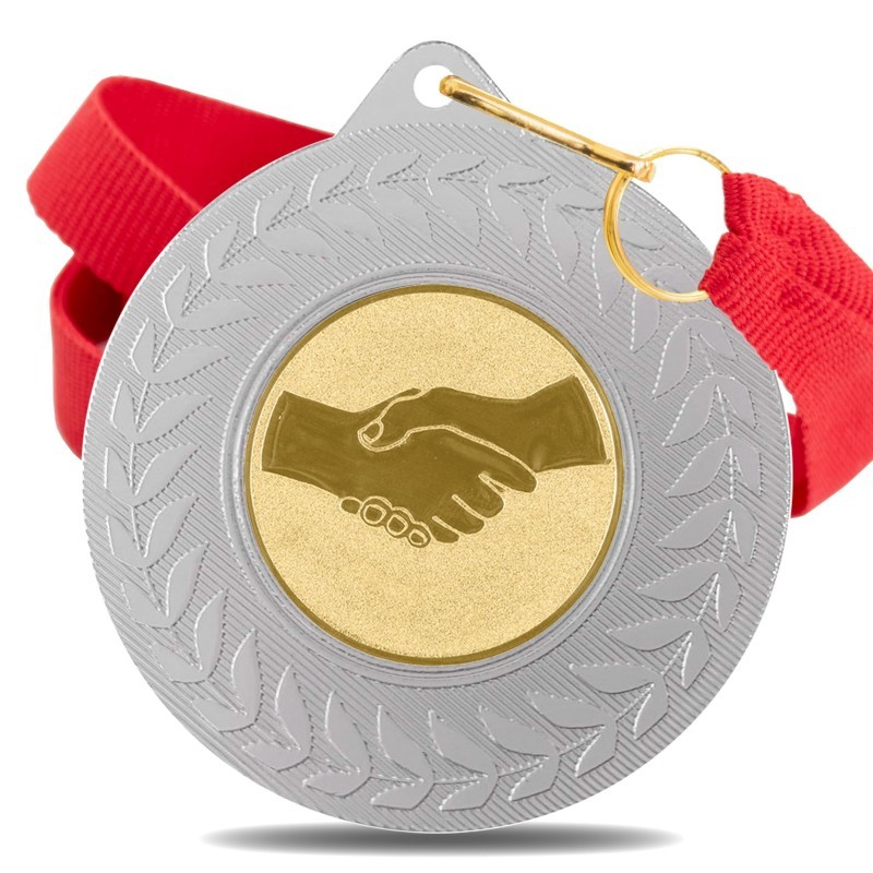 Medalla Amistad 5980 Plata Ø50mm