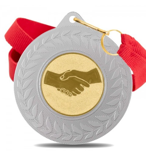 Medalla Amistad 5980 Plata Ø50mm