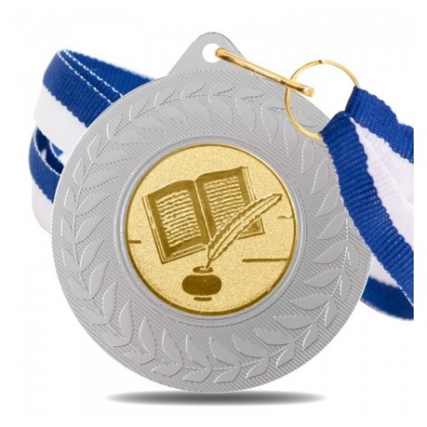 Medalla Cultural 5980 Plata Ø50mm