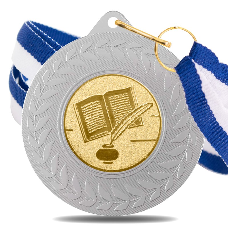 Medalla Cultural 5980 Plata Ø50mm