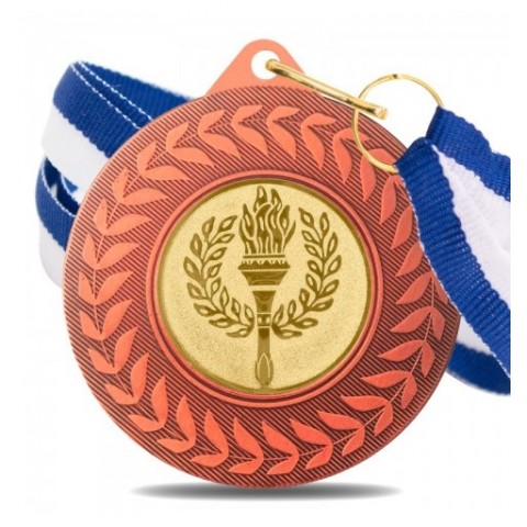 Medalla Alegórica Laurel 5980 Bronce Ø50mm