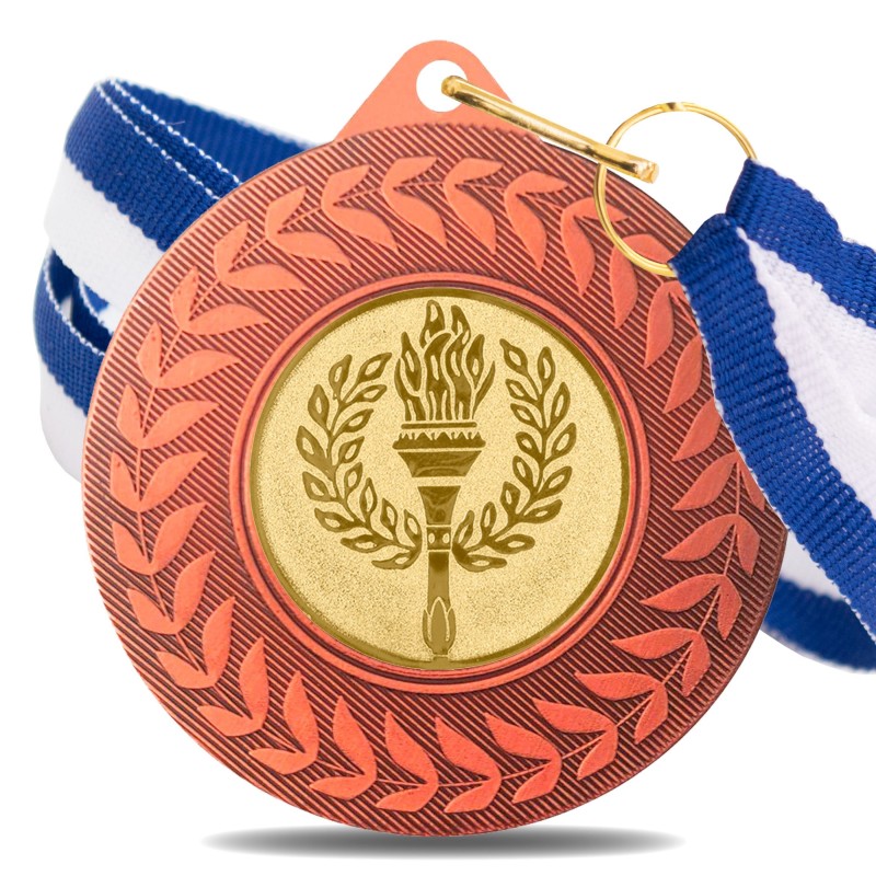Medalla Alegórica Laurel 5980 Bronce Ø50mm