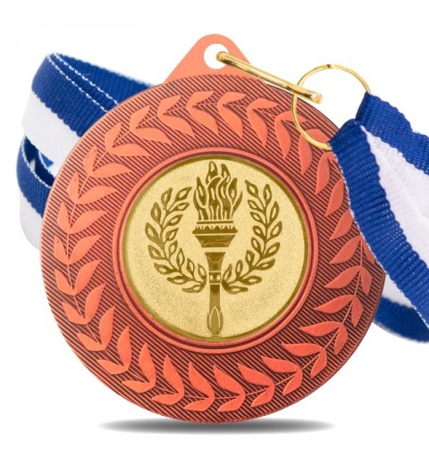 Medalla Alegórica Laurel 5980 Bronce Ø50mm