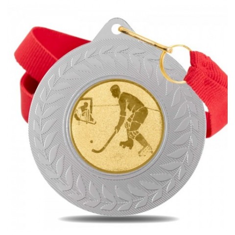 Medalla Hockey 5980 Plata Ø50mm