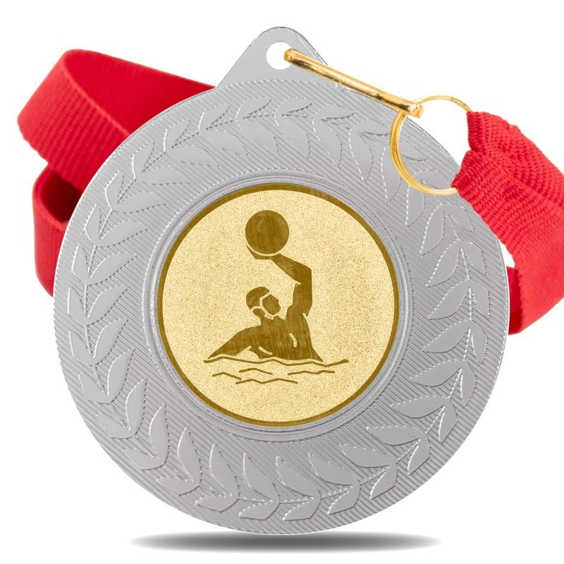 Medalla Waterpolo 5980 Plata Ø50mm