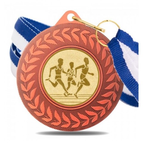 Medalla Atletismo Deportivo 5980 Bronce Ø50mm