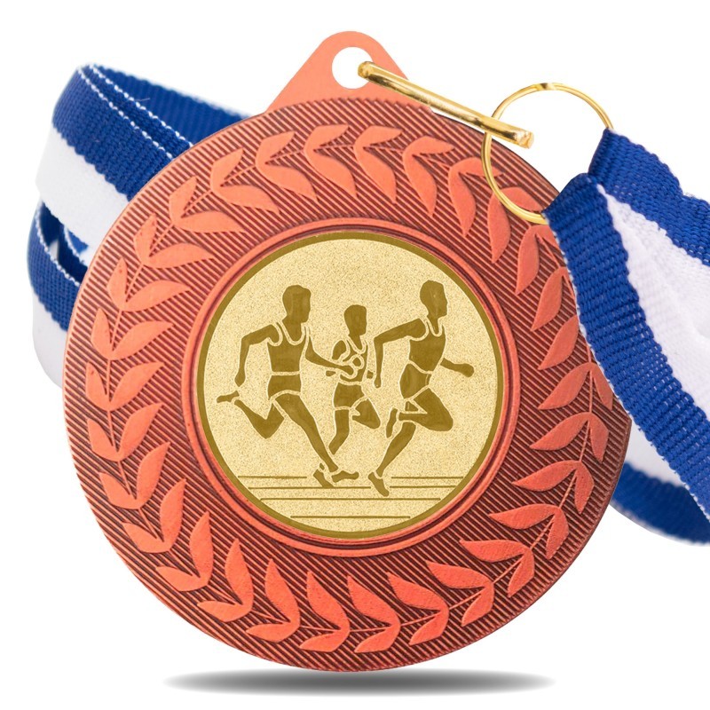 Medalla Atletismo Deportivo 5980 Bronce Ø50mm