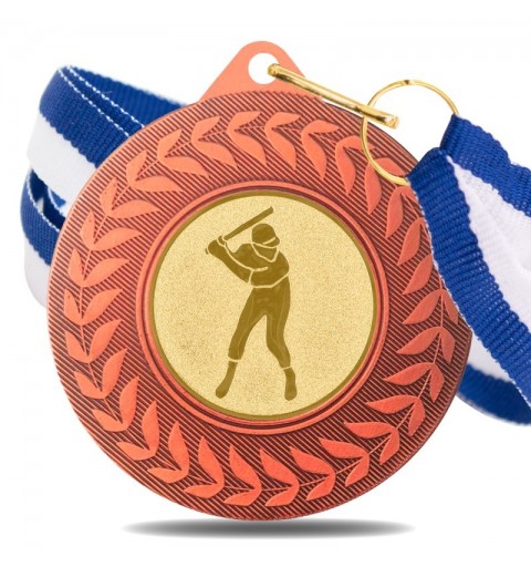 Medalla Béisbol 5980 Bronce Ø50mm