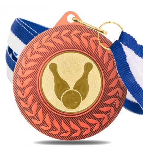 Medalla Bolos 5980 Bronce Ø50mm