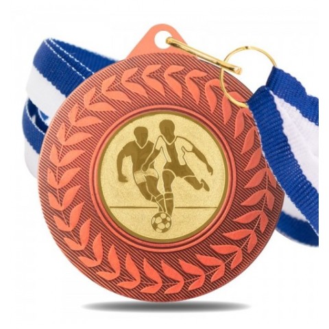 Medalla Fútbol 5980 Bronce Ø50mm