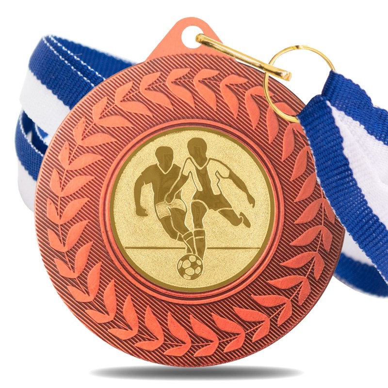Medalla Fútbol 5980 Bronce Ø50mm