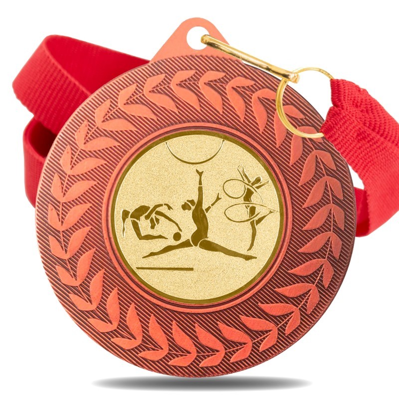 Medalla Gimnasia Rítmica 5980 Bronce Ø50mm