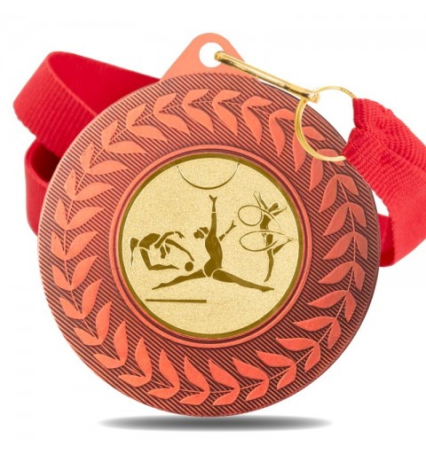 Medalla Gimnasia Rítmica 5980 Bronce Ø50mm