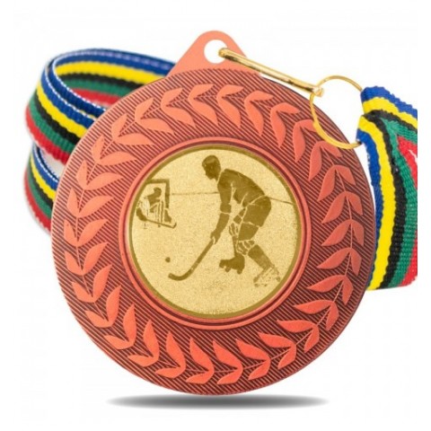 Medalla Hockey 5980 Bronce Ø50mm