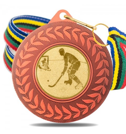 Medalla Hockey 5980 Bronce Ø50mm