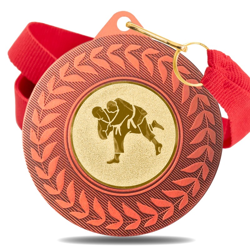 Medalla Judo 5980 Bronce Ø50mm