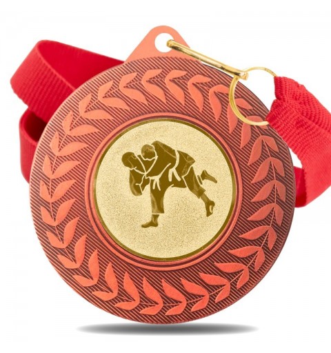 Medalla Judo 5980 Bronce Ø50mm