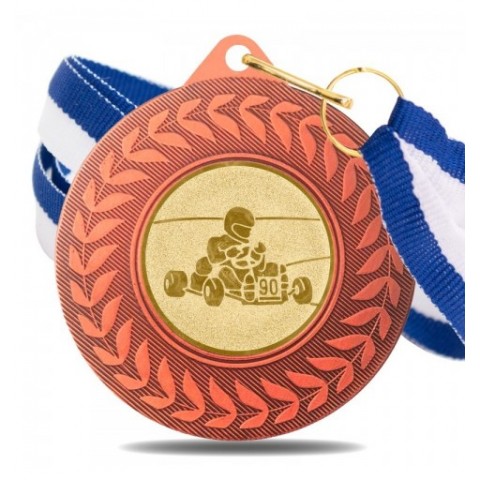 Medalla Karts 5980 Bronce Ø50mm