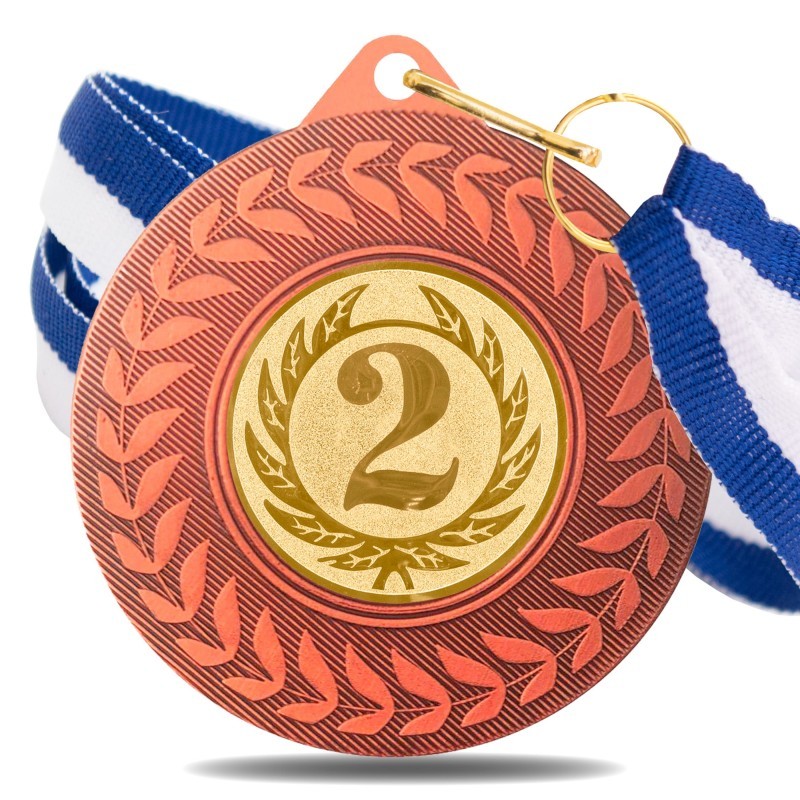 Medalla Nº 2 5980 Bronce Ø50mm