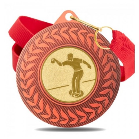 Medalla Petanca 5980 Bronce Ø50mm