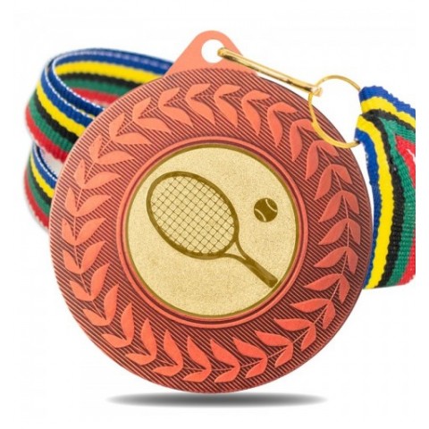 Medalla Tenis 5980 Bronce Ø50mm