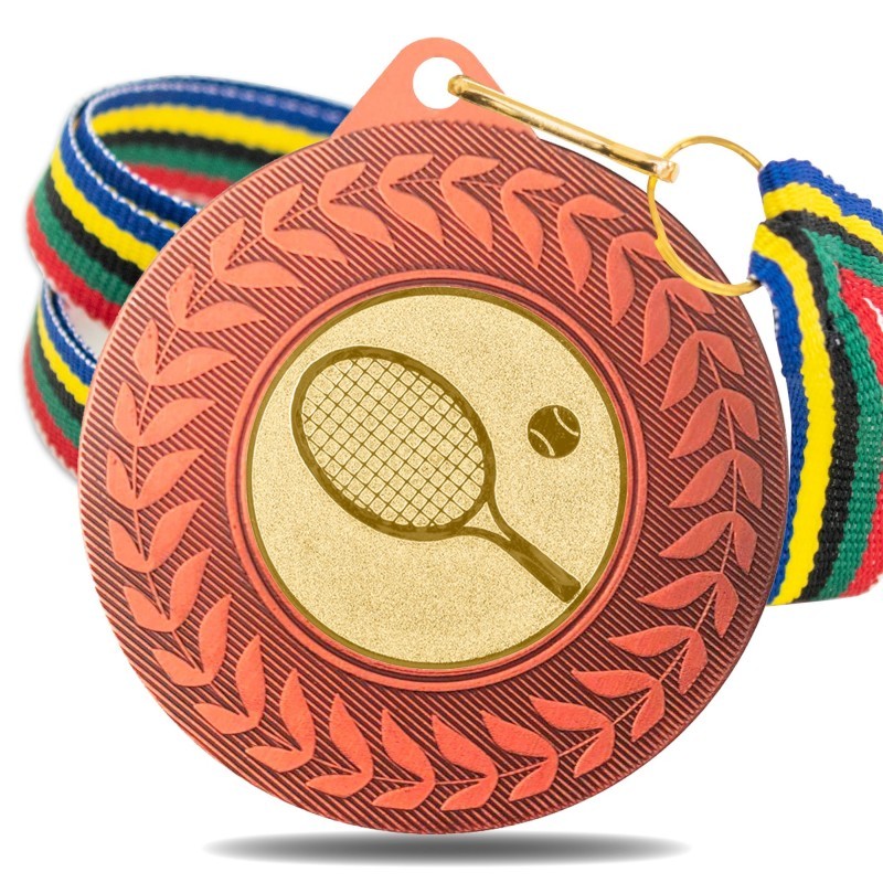 Medalla Tenis 5980 Bronce Ø50mm
