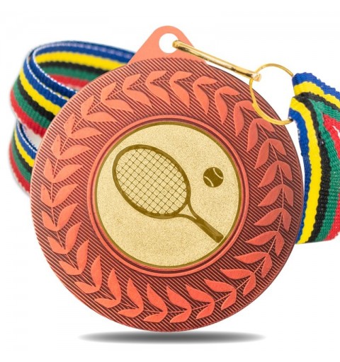 Medalla Tenis 5980 Bronce Ø50mm