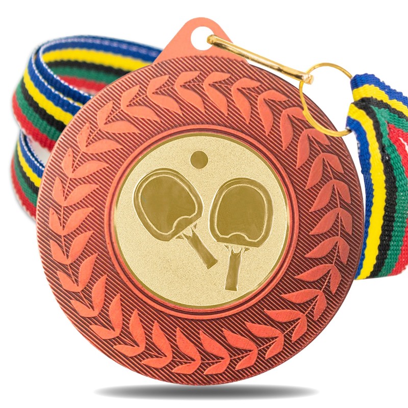 Medalla Tenis de Mesa 5980 Bronce Ø50mm