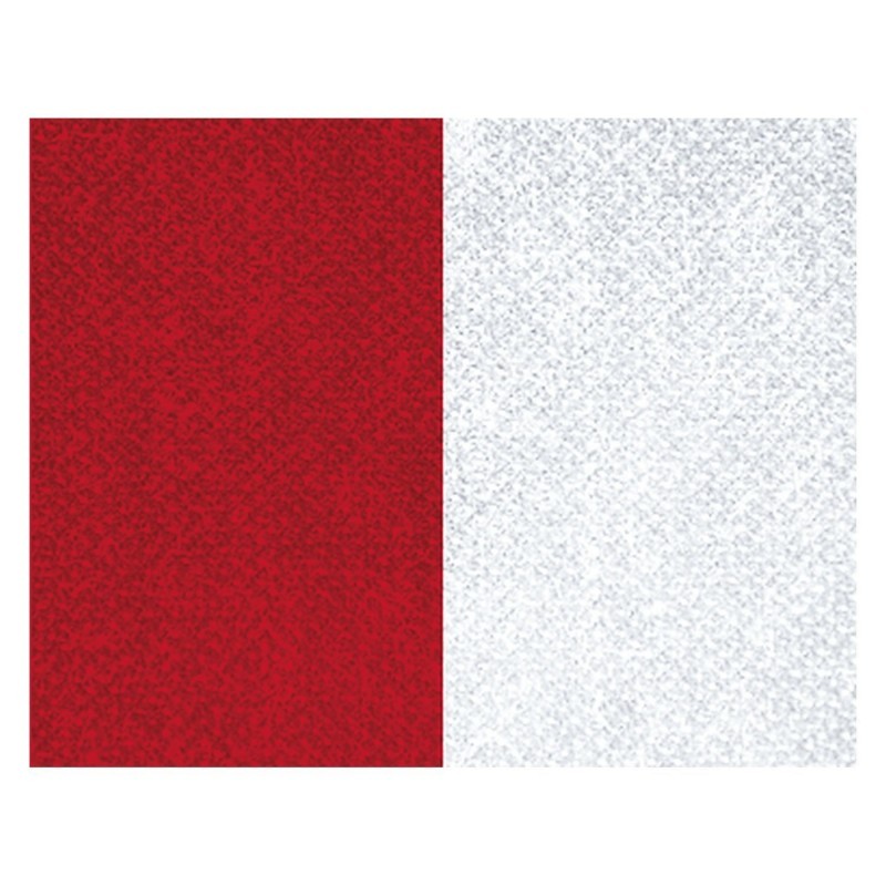 CINTA C/MOSQUETON 22 MM ROJO/BLANCO