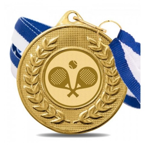 Medalla Pádel 5878 Oro Ø50mm